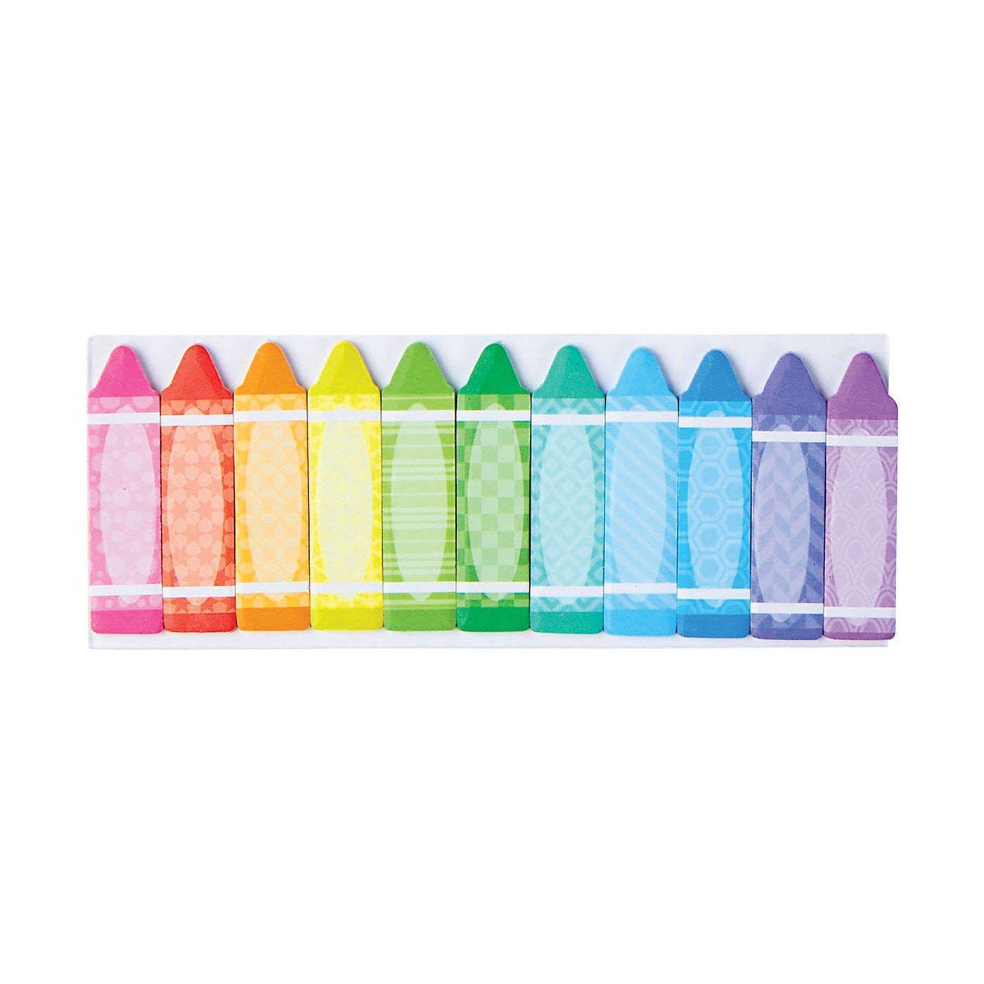 Ooly Note Pals Yapışkanlı Etiket Seti - Rainbow Crayons
