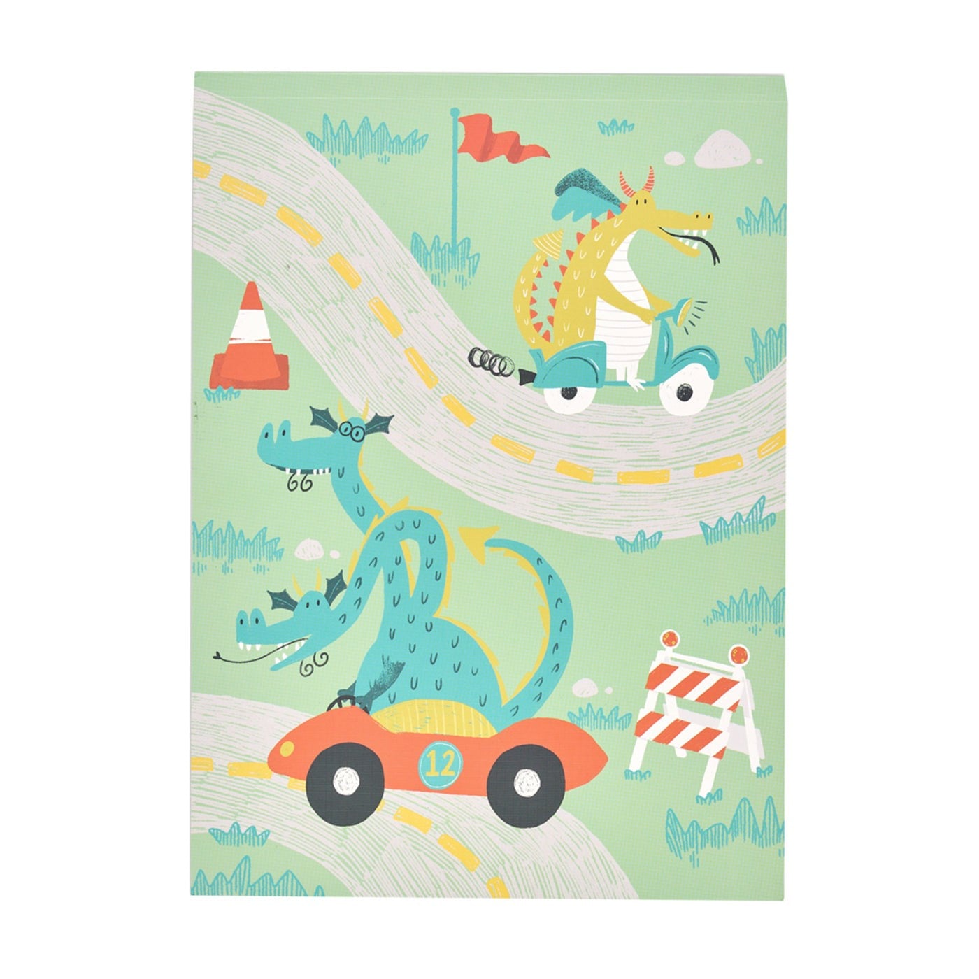 Ooly Pad Duo 2'li Resim Defteri - Dragon Racetrack