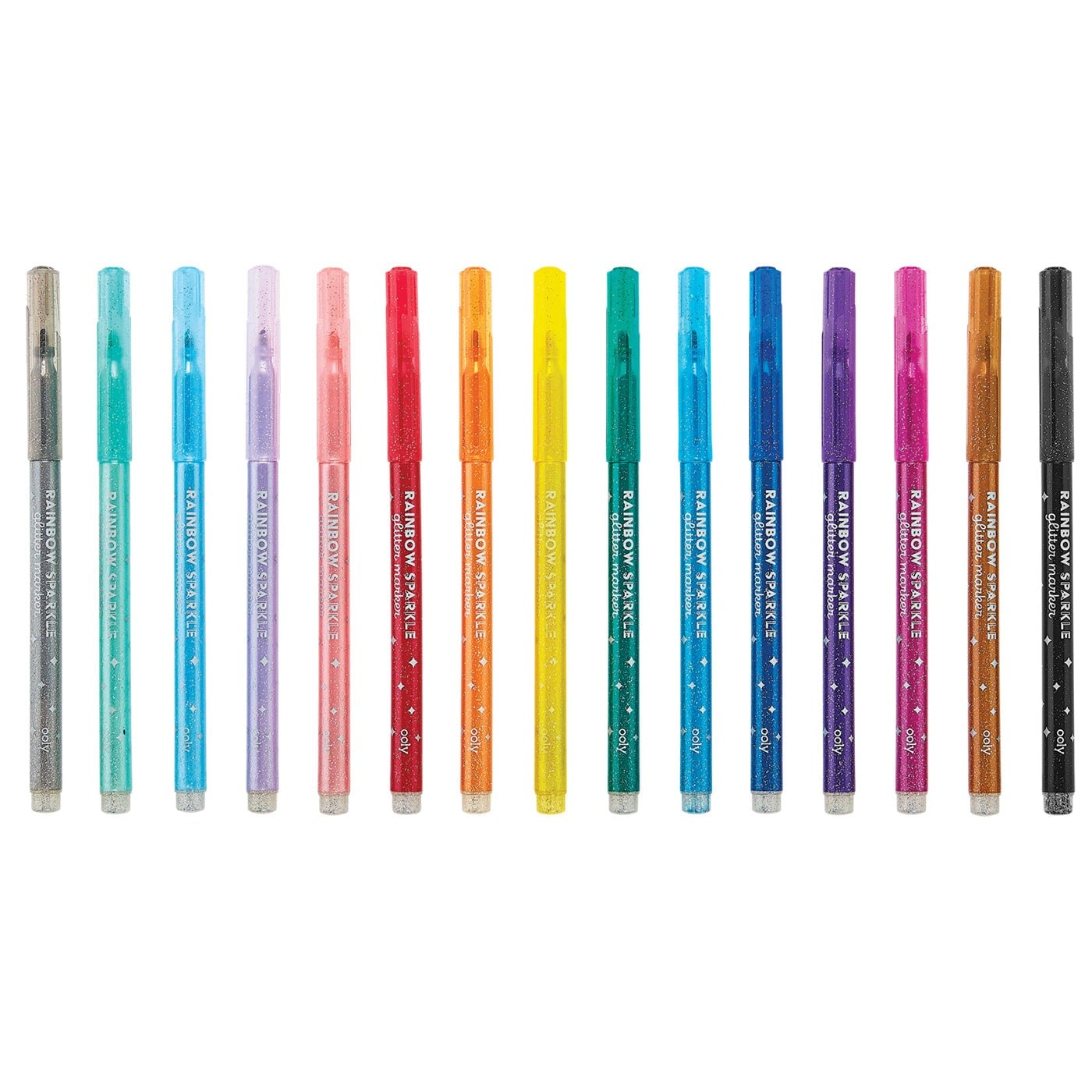 Ooly Rainbow Sparkle Simi 15’li Keçeli Kalem