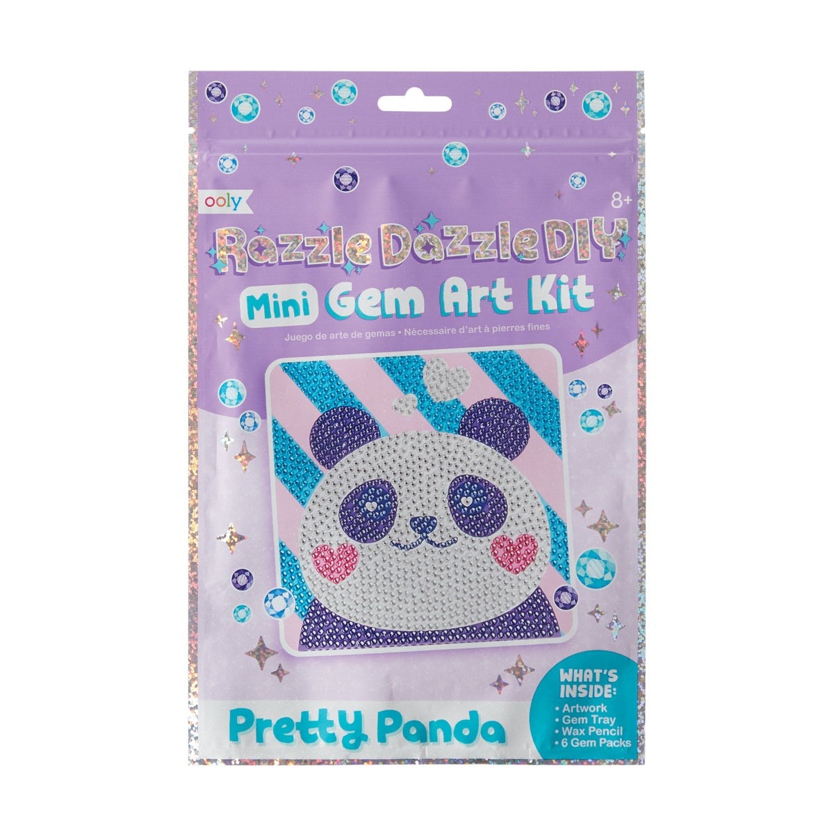 Ooly Razzle Dazzle Mini Kristal Sanat Seti - Pretty Panda