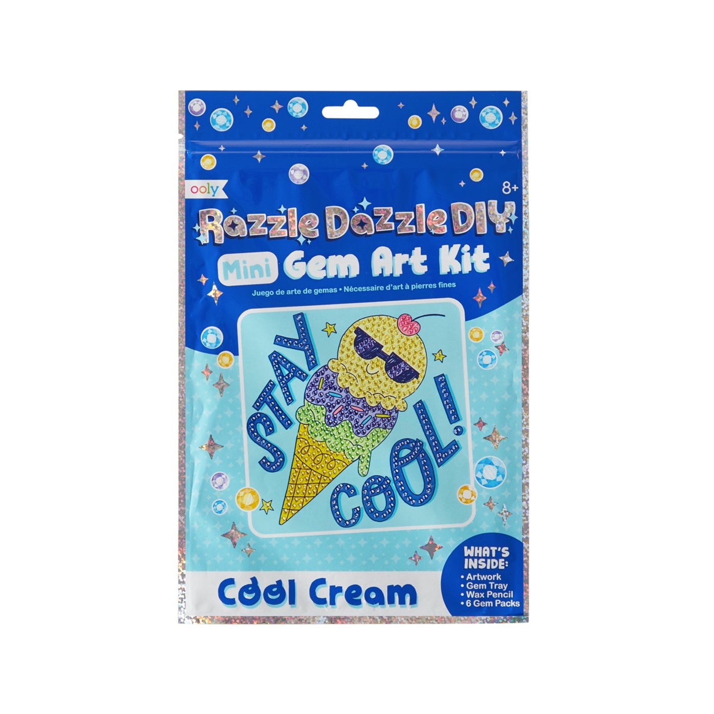 Ooly Razzle Dazzle Mini Kristal Sanat Seti - Cool Dream