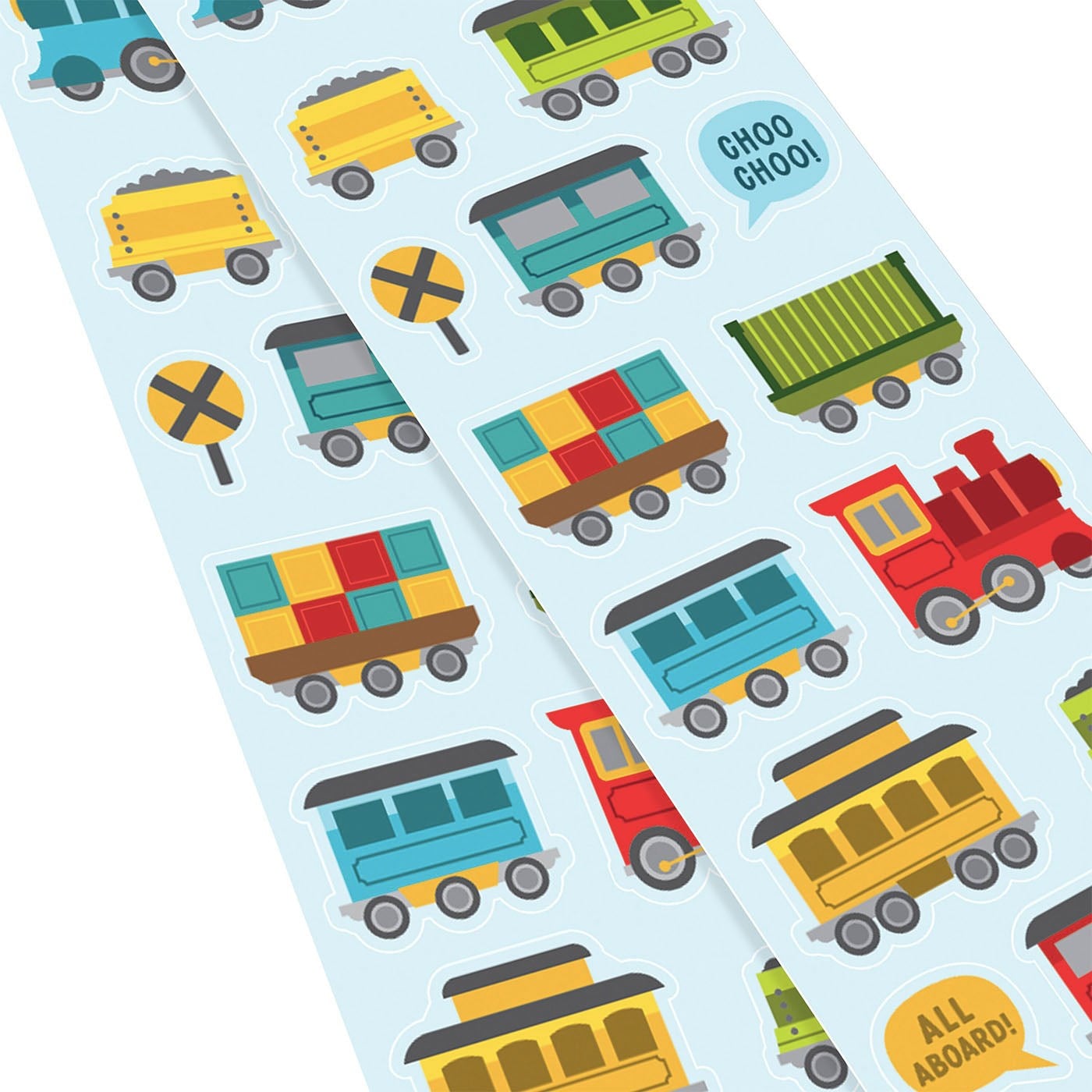Ooly Stickiville Çıkartmalar - All Aboard!