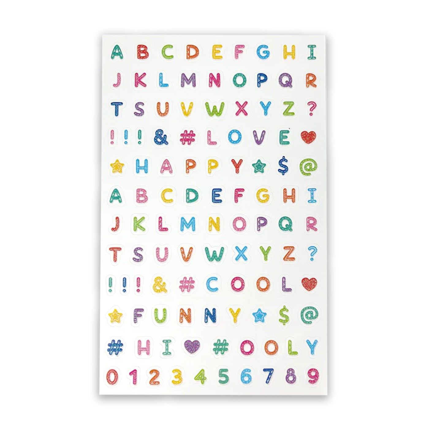 Ooly Stickiville Çıkartmalar - Alphabets