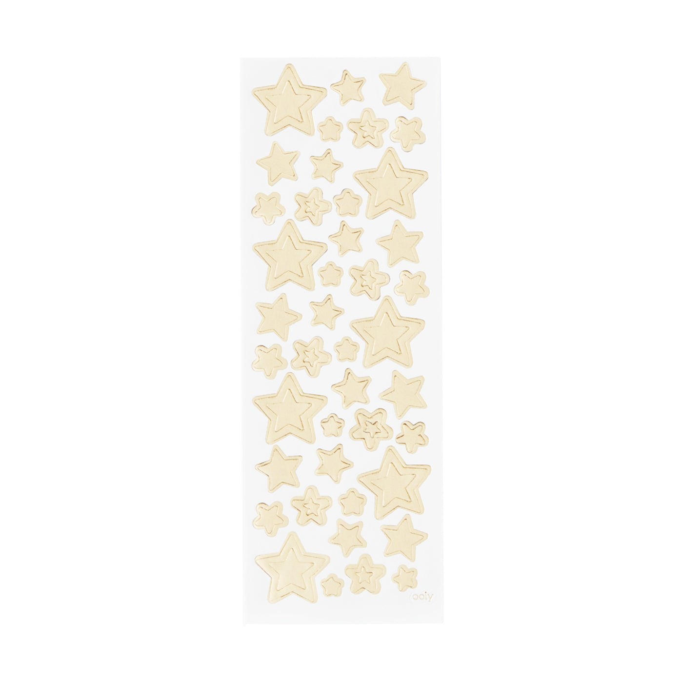 Ooly Stickiville Çıkartmalar - Gold Stars
