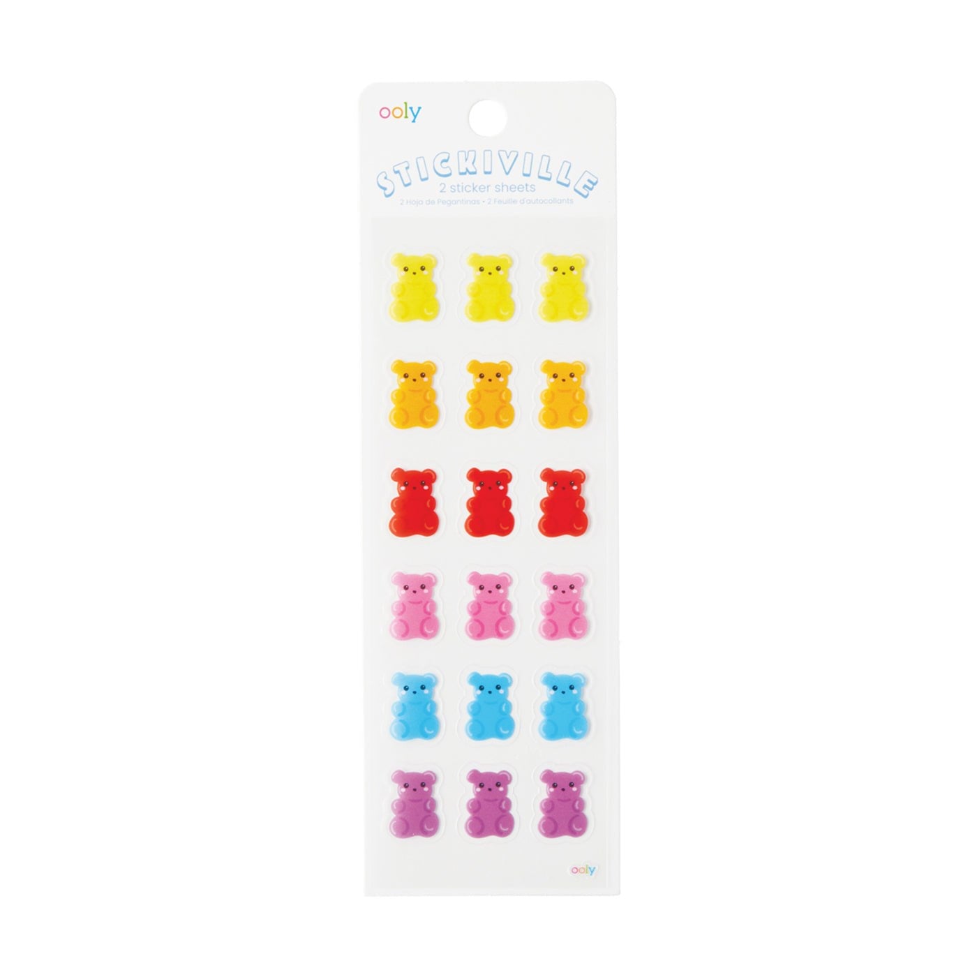Ooly Stickiville Çıkartmalar - Gummy Bears