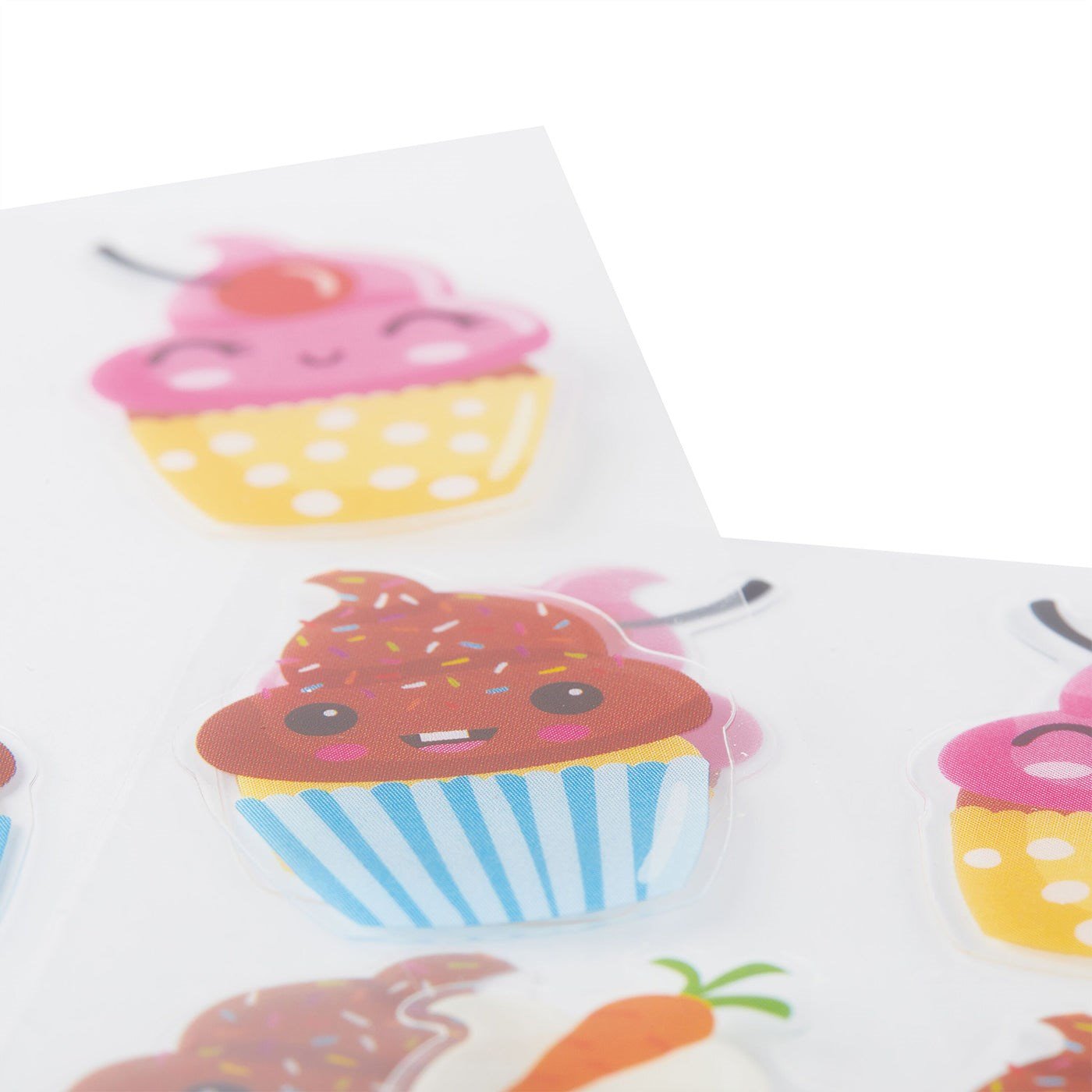 Ooly Stickiville Çıkartmalar - Happy Cupcakes
