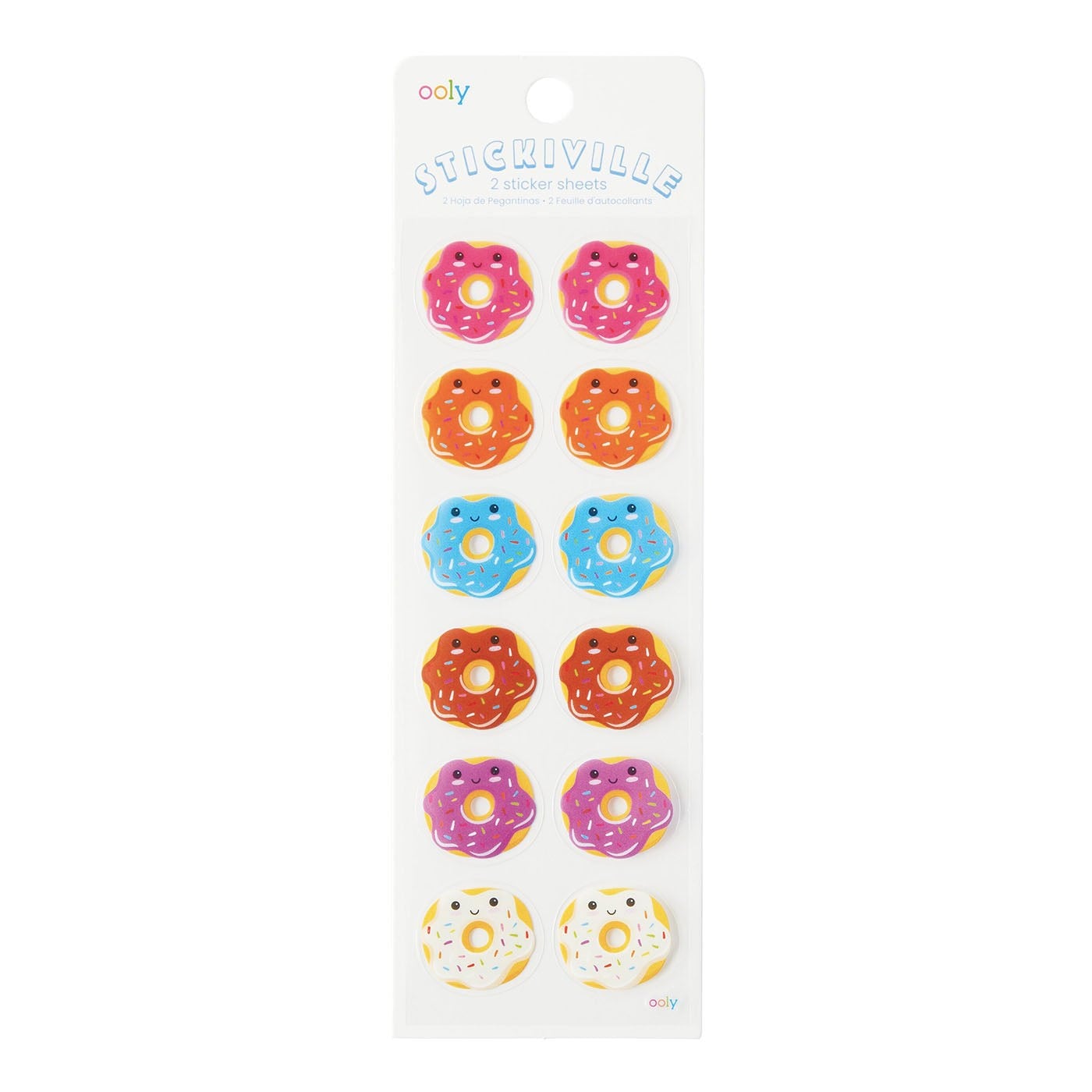 Ooly Stickiville Çıkartmalar - Happy Donuts