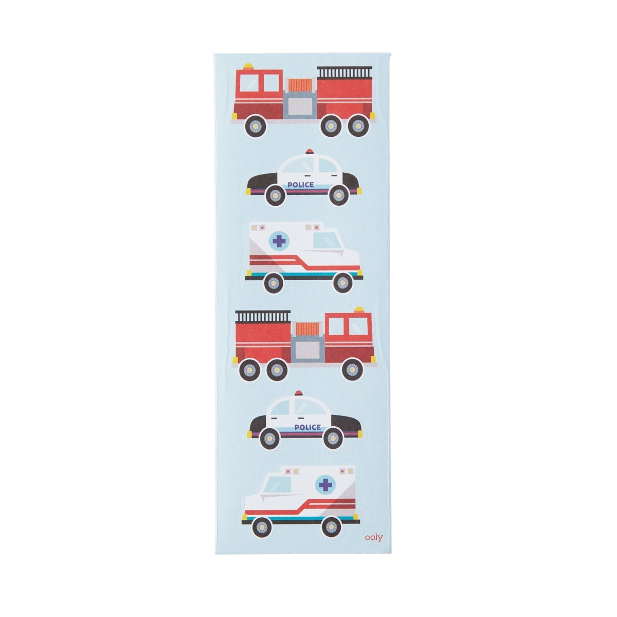 Ooly Stickiville Çıkartmalar - Helping Vehicles