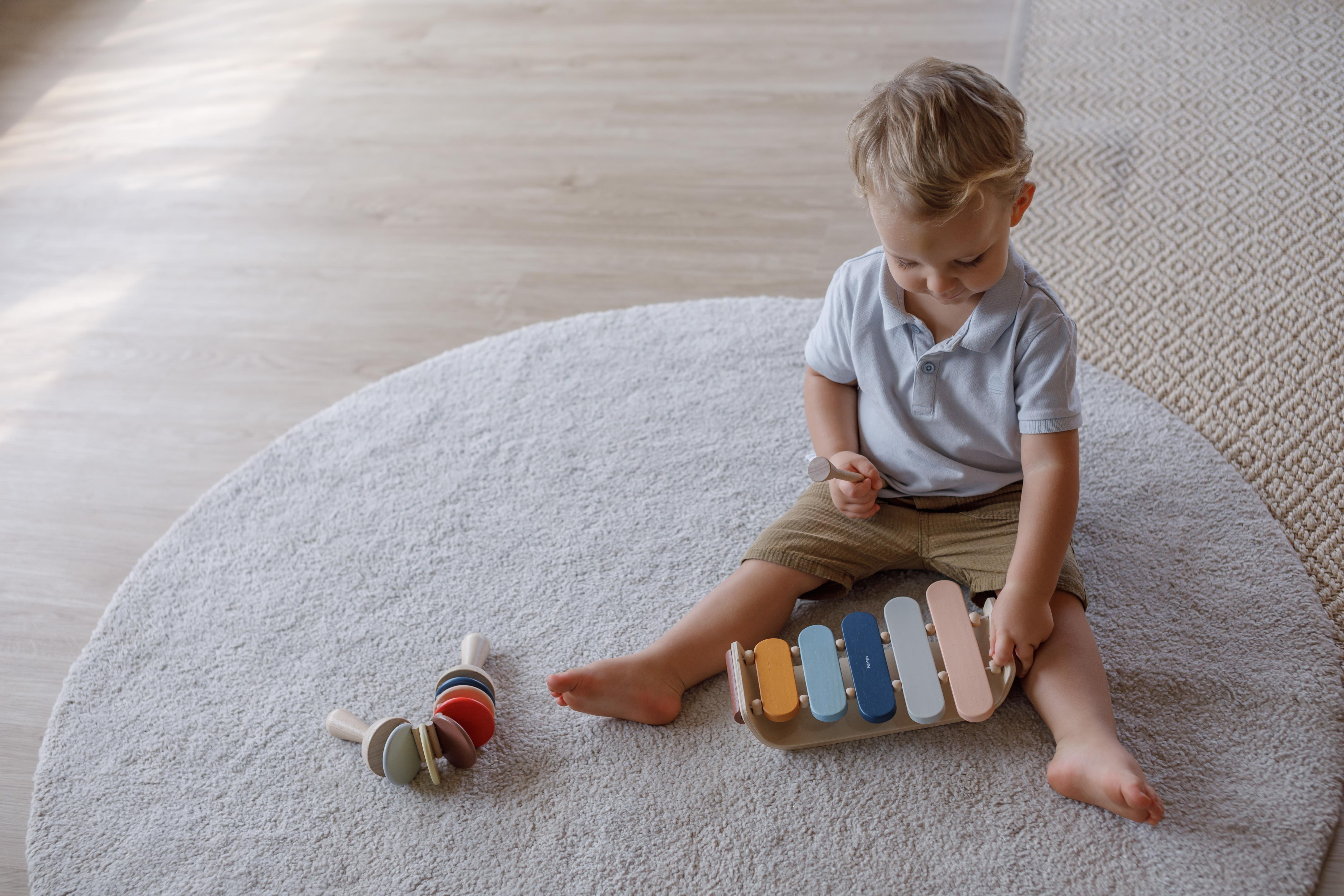 Oval Xylophone - Orchard Collection Ahşap Oyuncaklar plantoys