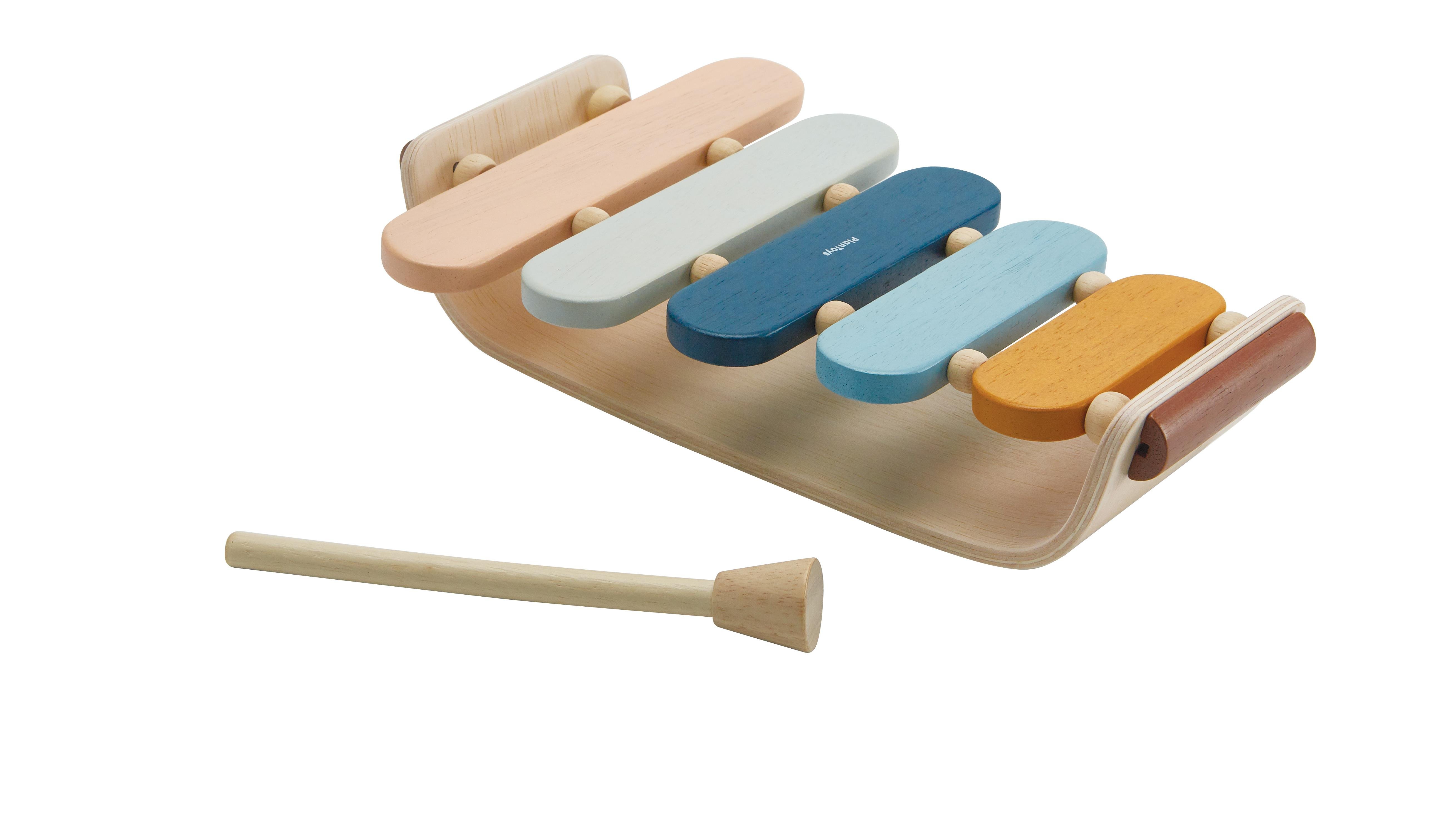 Oval Xylophone - Orchard Collection Ahşap Oyuncaklar plantoys