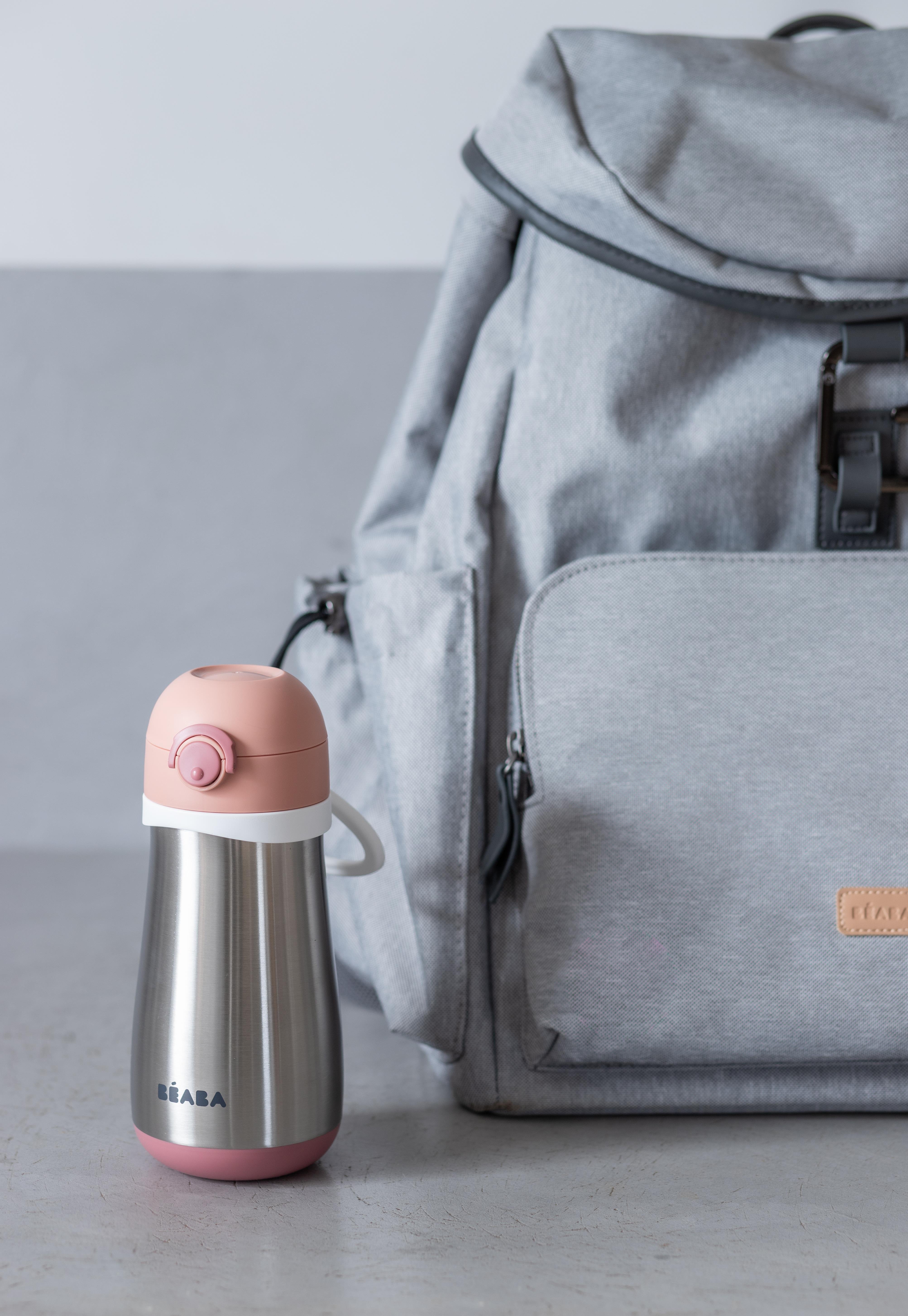 Paslanmaz Çelik Suluk 350 ml, Old pink Kategorisiz Beaba