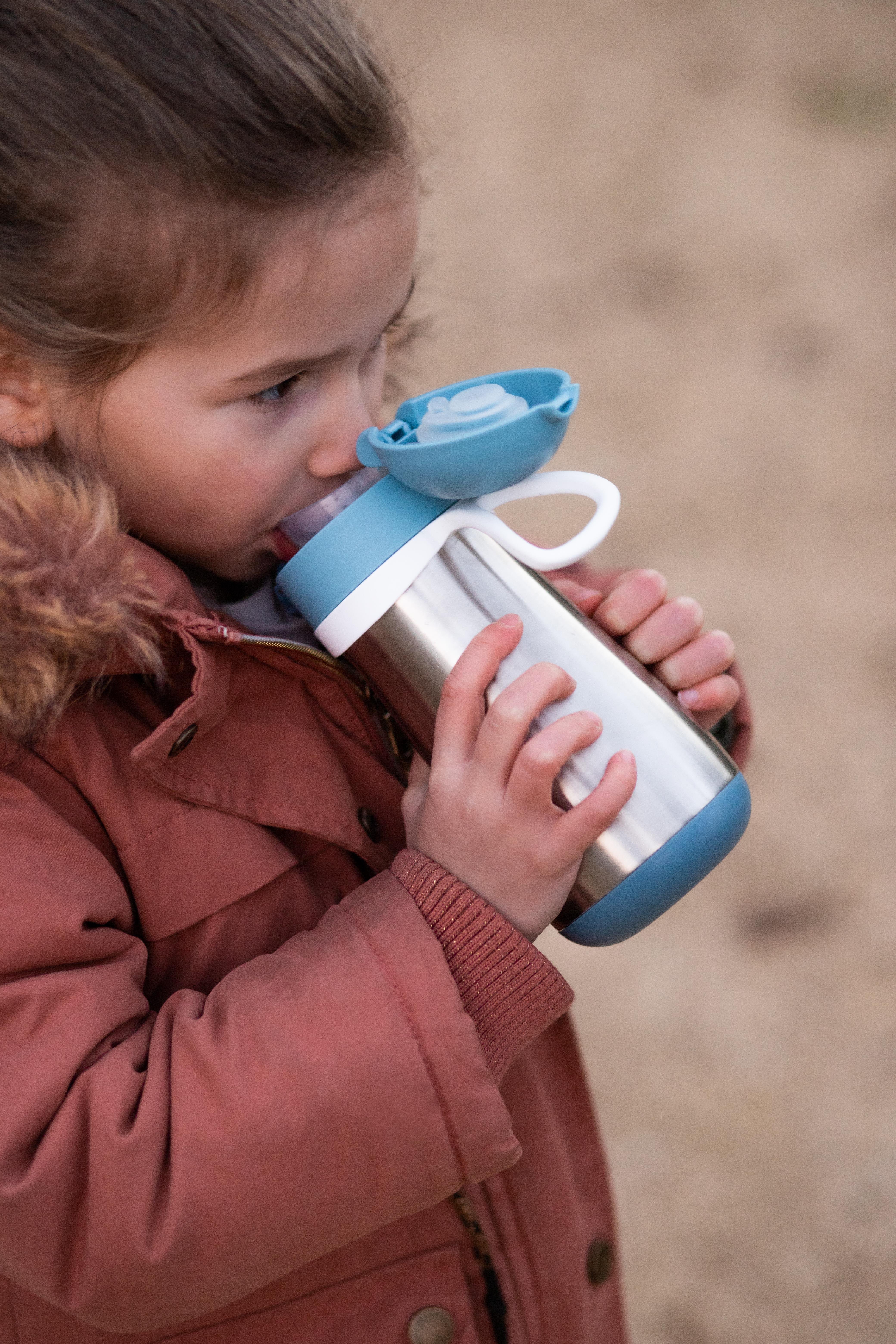 Paslanmaz Çelik Suluk 350 ml, Windy blue Kategorisiz Beaba