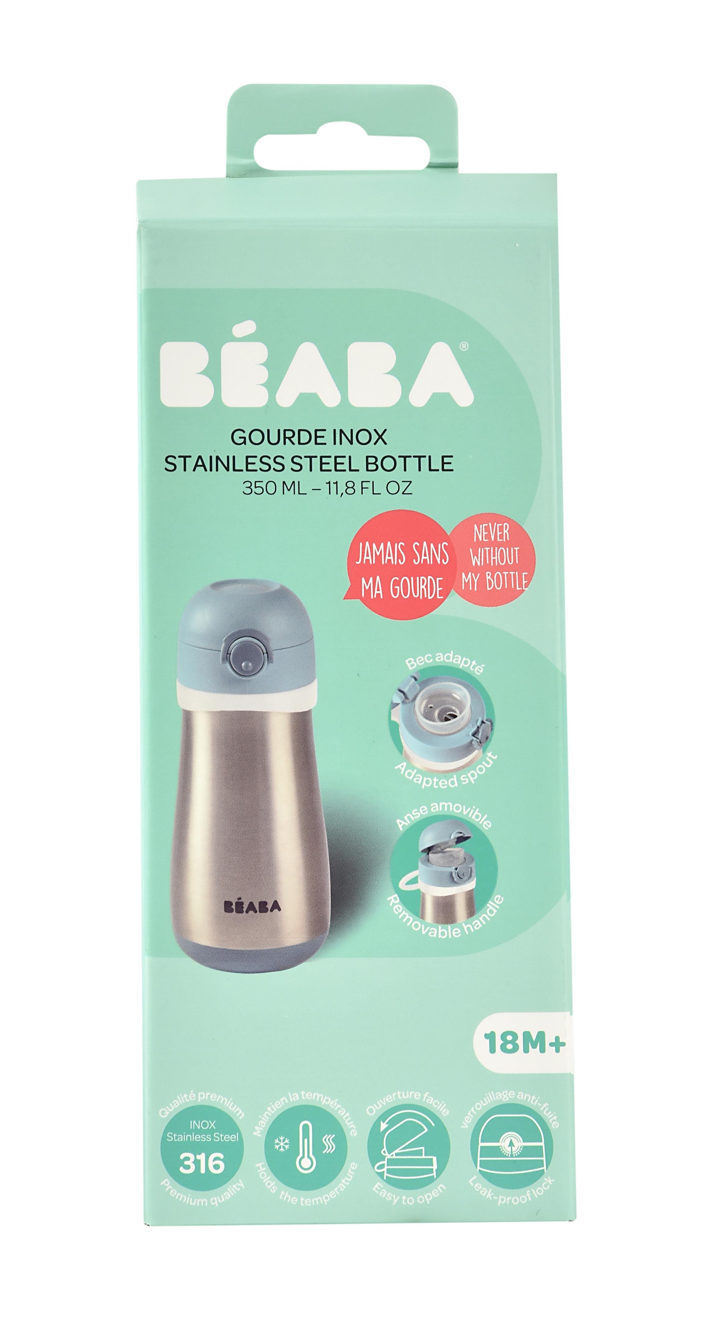 Paslanmaz Çelik Suluk 350 ml, Windy blue Kategorisiz Beaba