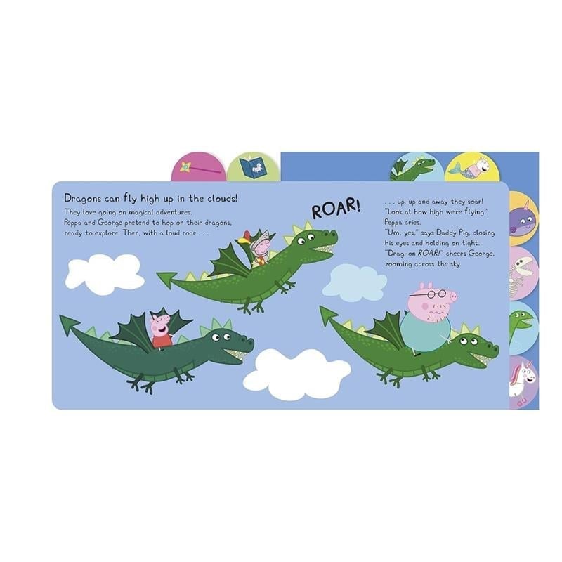 Peppa Pig - Magical Creatures Tabbed Board Book