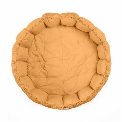 Play & Go Oyun Matı, Bloom Mustard Organic Oyuncak Çantası Play And Go