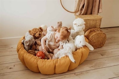 Play & Go Oyun Matı, Bloom Mustard Organic Oyuncak Çantası Play And Go