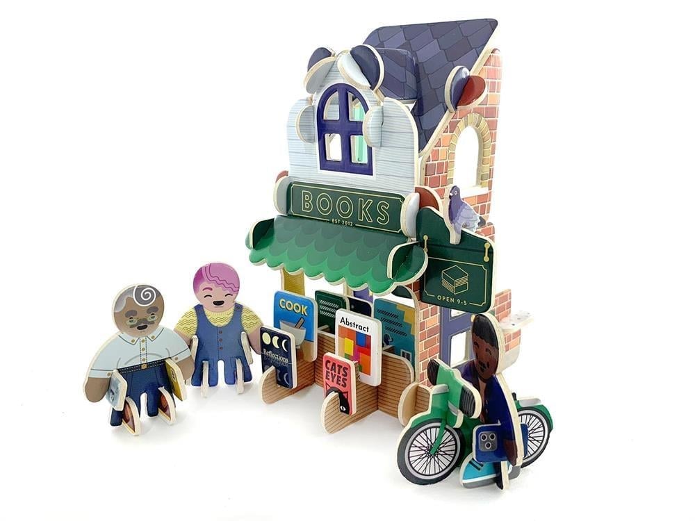 Playpress - Story Playset - Bookshop
