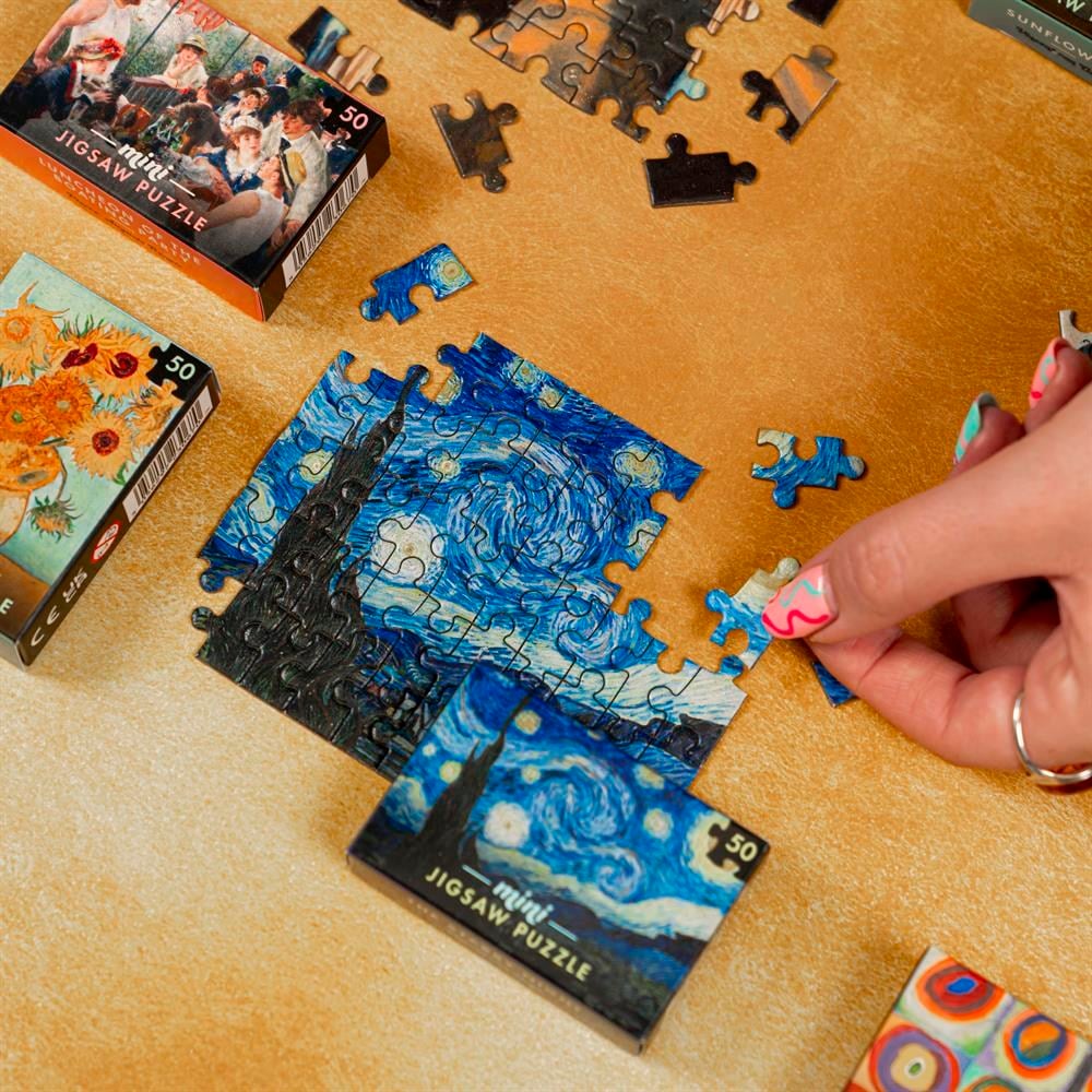 Professor Puzzle - 50 Parça Mini Puzzle Display - Sanat Eserleri
