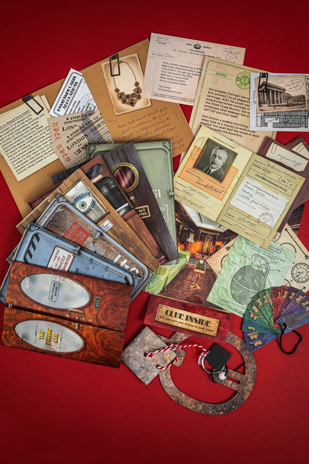 Professor Puzzle - Dedektif Oyunu - Escape From The Starline Express
