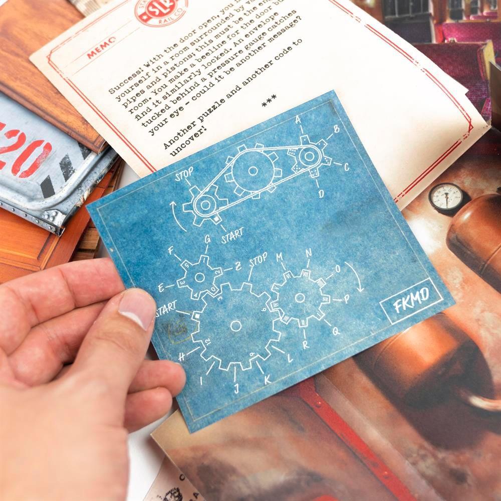 Professor Puzzle - Dedektif Oyunu - Escape From The Starline Express