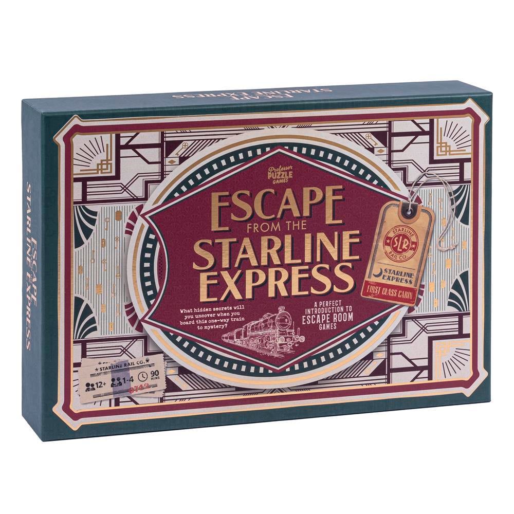 Professor Puzzle - Dedektif Oyunu - Escape From The Starline Express