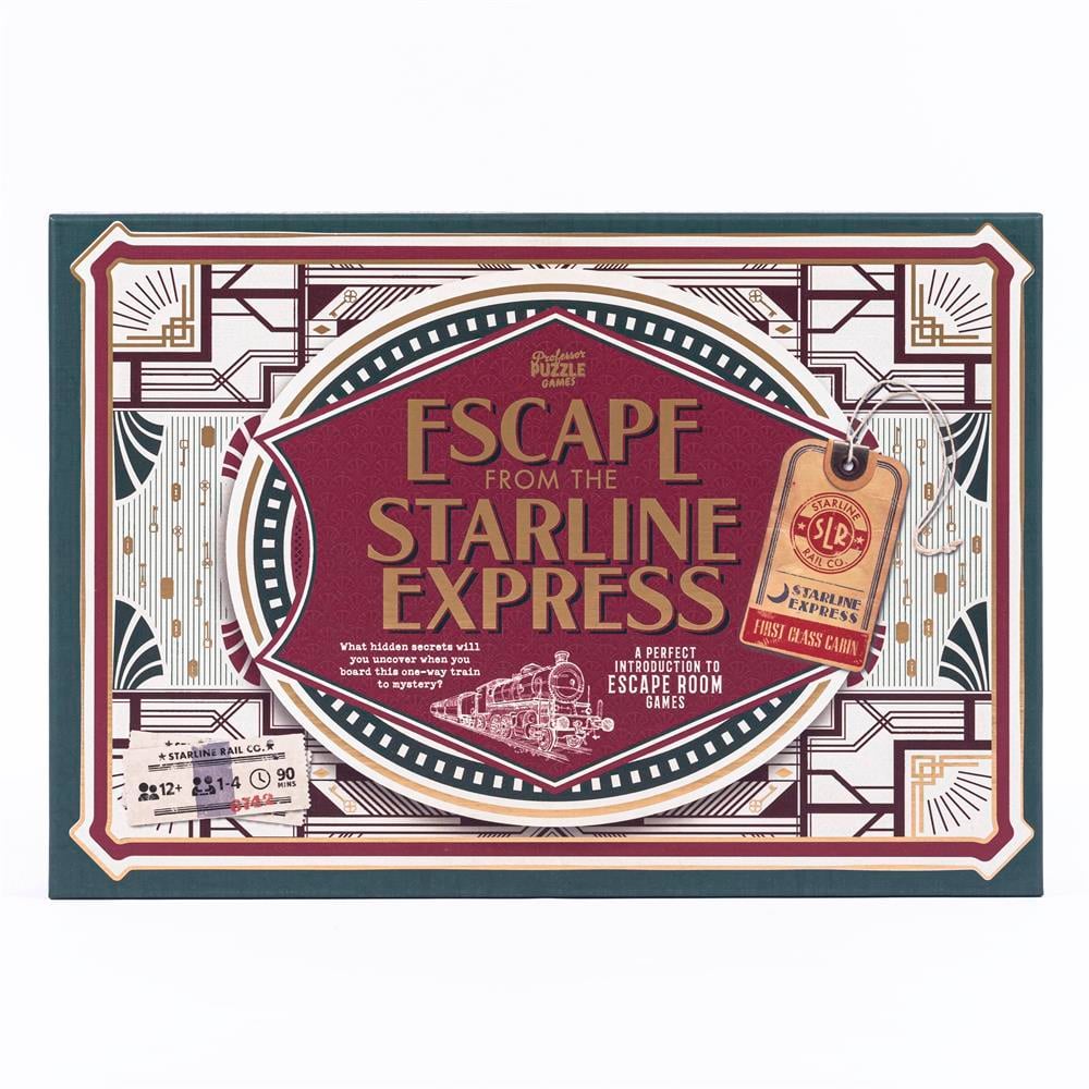 Professor Puzzle - Dedektif Oyunu - Escape From The Starline Express