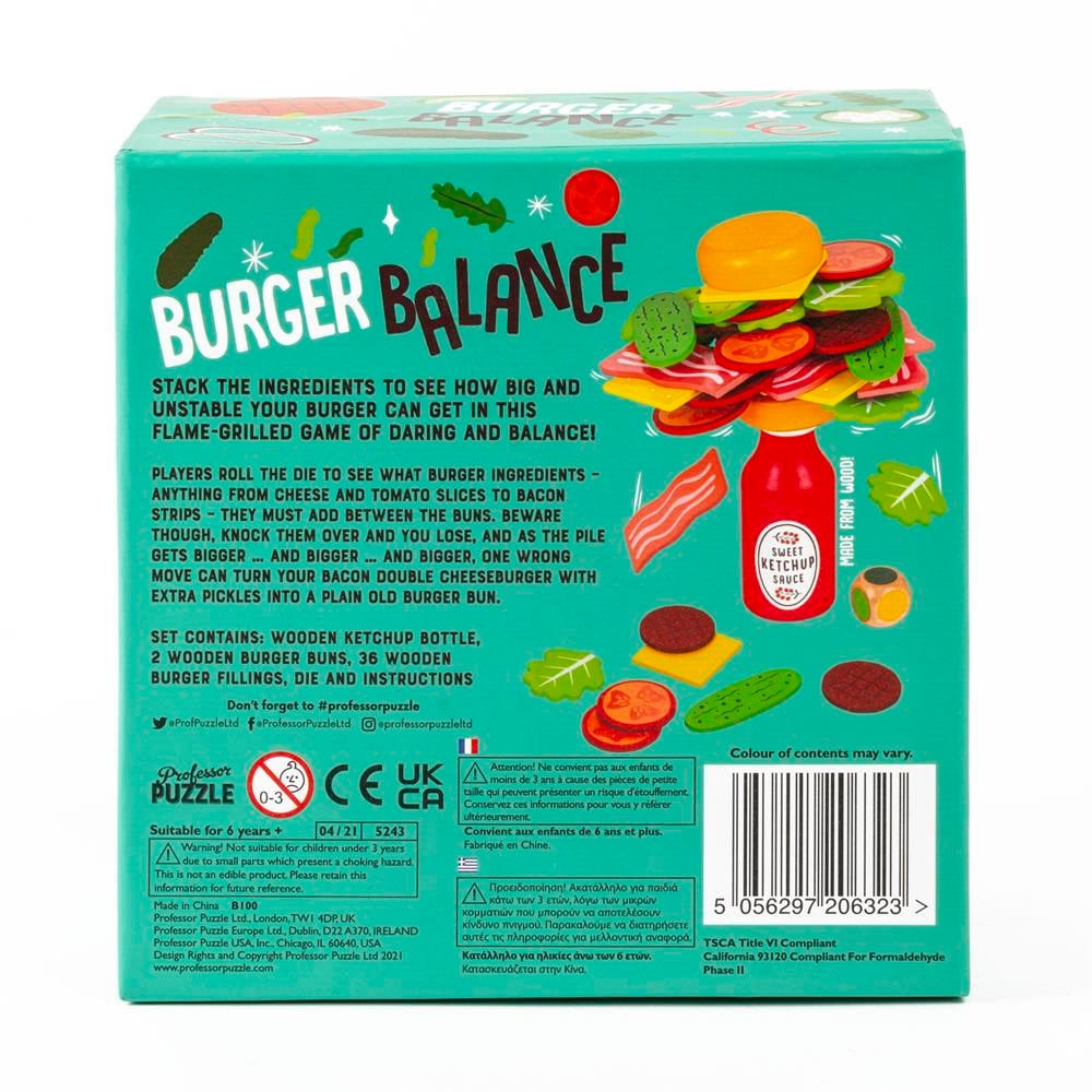 Professor Puzzle - Denge Oyunu - Burger Balance