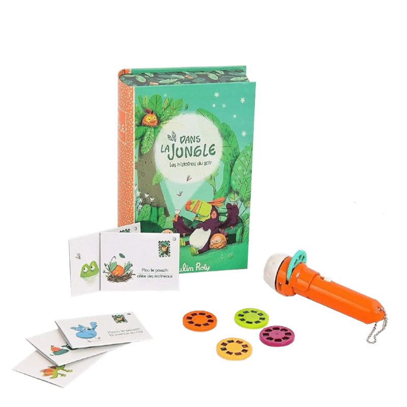 PROJEKSİYONLU HİKAYE KİTABI - TROPİKAL HAYVANLAR