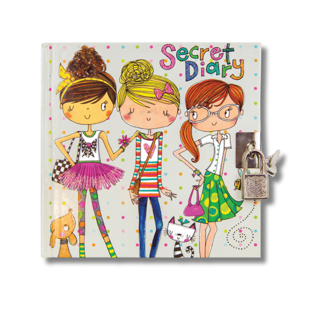 Rachel Ellen Design Kilitli Günlük / Friends