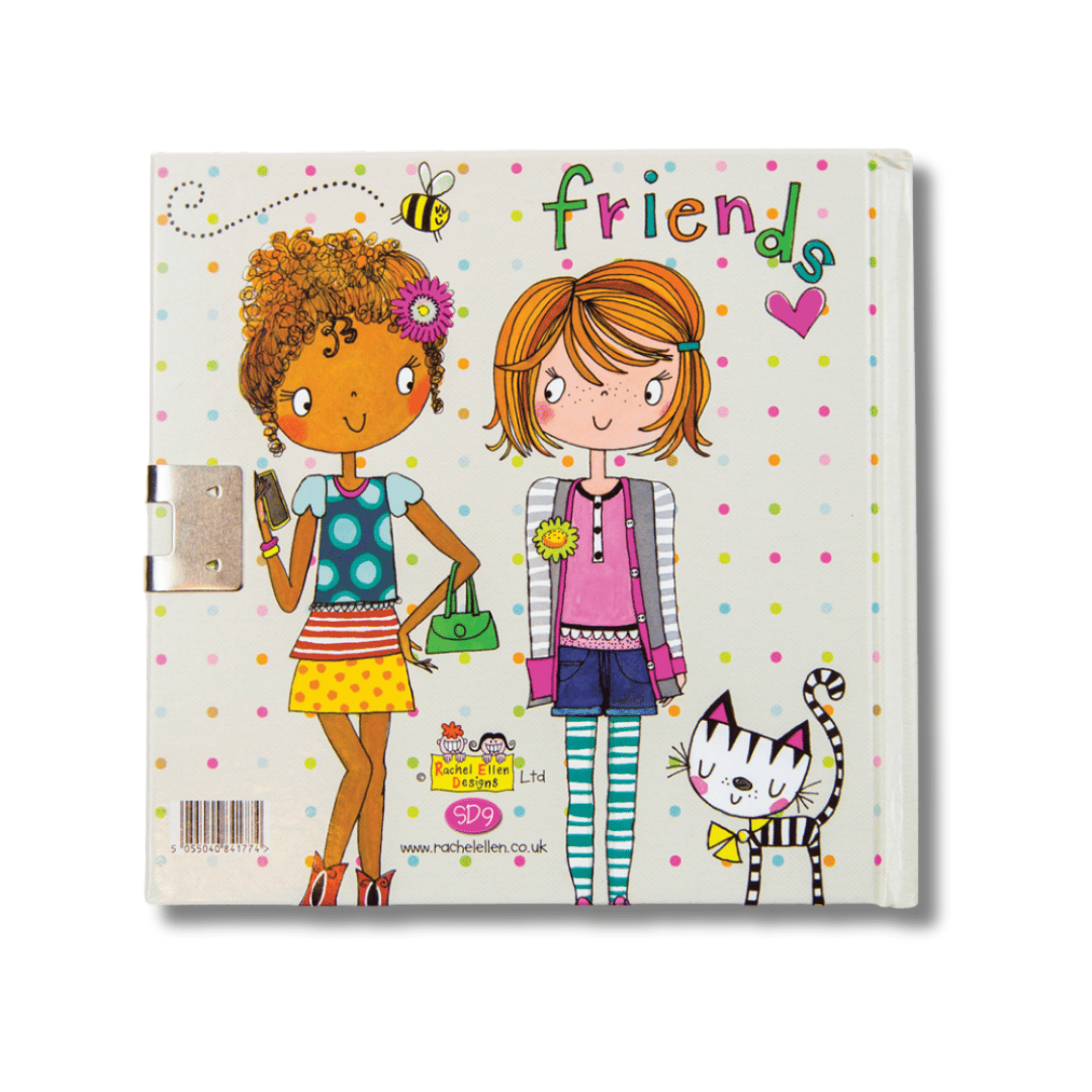 Rachel Ellen Design Kilitli Günlük / Friends