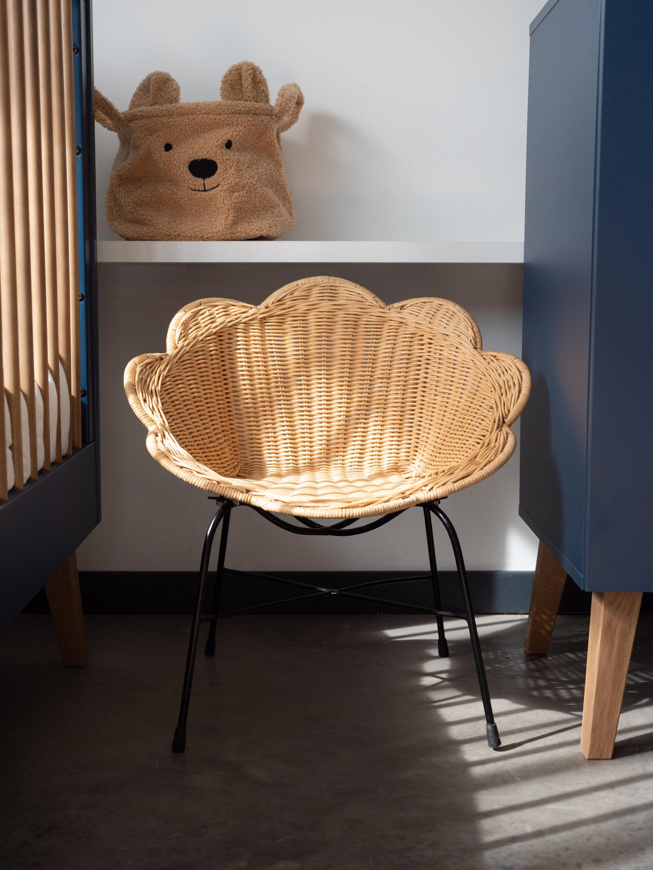 Rattan Sandalye Flower Kategorisiz Childhome