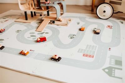 Roadmap/Icons puzzle mat Oyuncak Çantası Play And Go