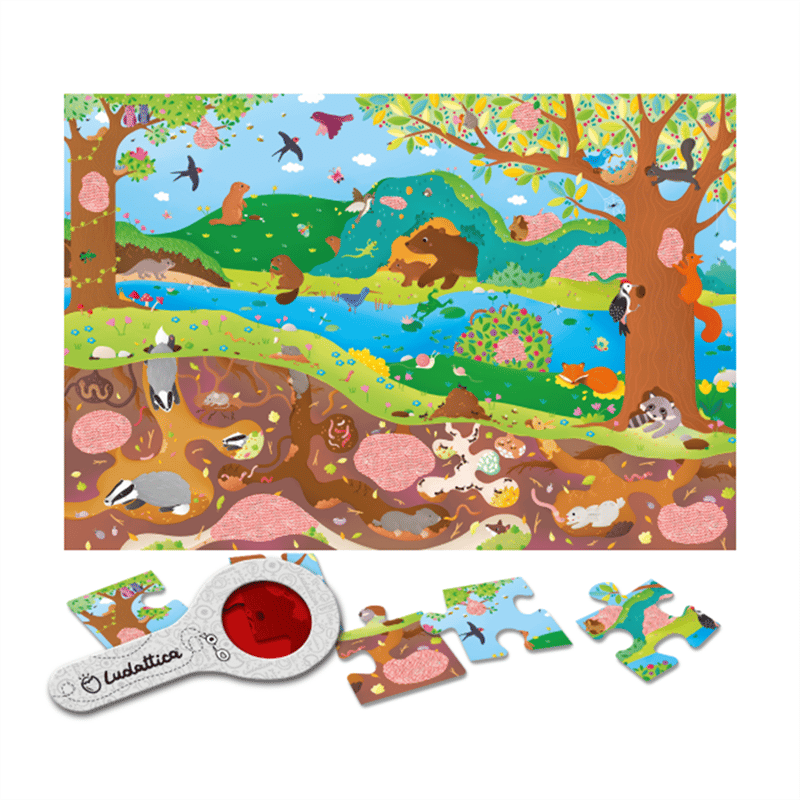 Saklı Puzzle - Yerin Altında