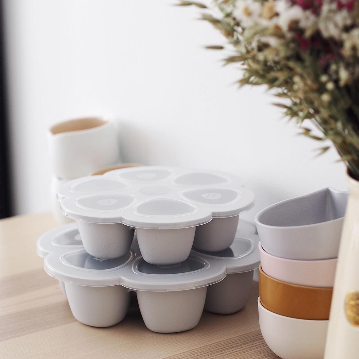 Silikon 6lı Sıcak & Soğuk Saklama Kabı Light Mist 6 x 90ml Kategorisiz Beaba