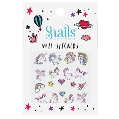 Snails Tırnak Sticker Seti - Unicorn Oje & Ruj Snails