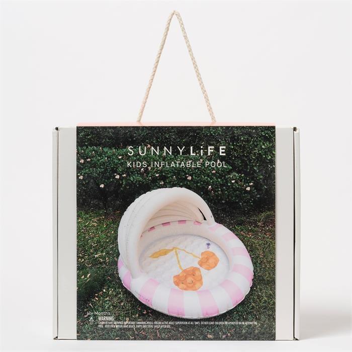 Sunnylife - Cotton Candy Güneşlikli Çocuk Havuzu