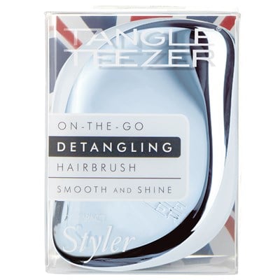 Tangle Teezer Compact Styler Saç Fırçası // Baby Blue Chrome Banyo Sağlık Tangle Teezer