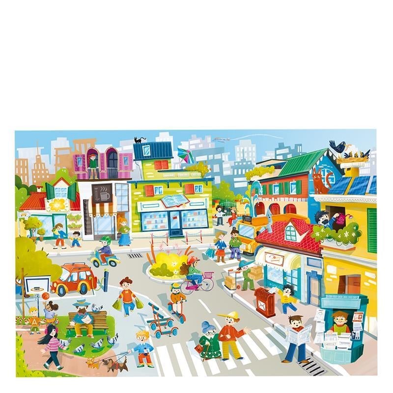 The Eco Friendly City - Giant Puzzle