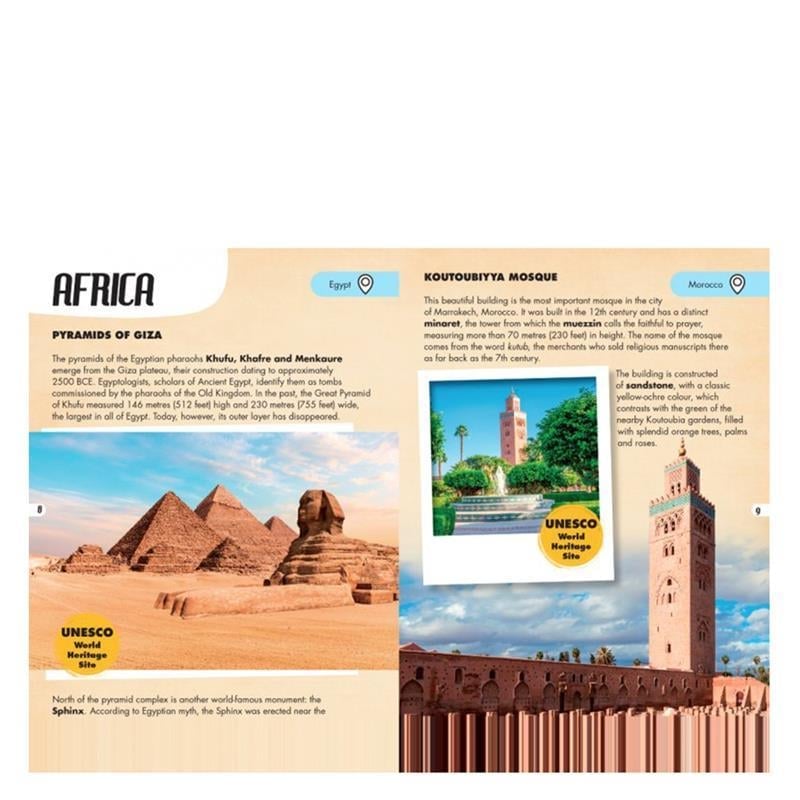 TRAVEL- LEARN AND EXPLORE - MONUMENTS OF THE WORLD