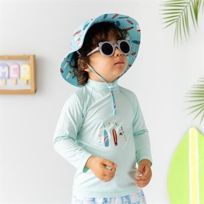 UV korumalı Uzun kollu Mayo seti,Surf The Waves Çocuk Şort Mayoları Mama Yoyo Baby & Kids