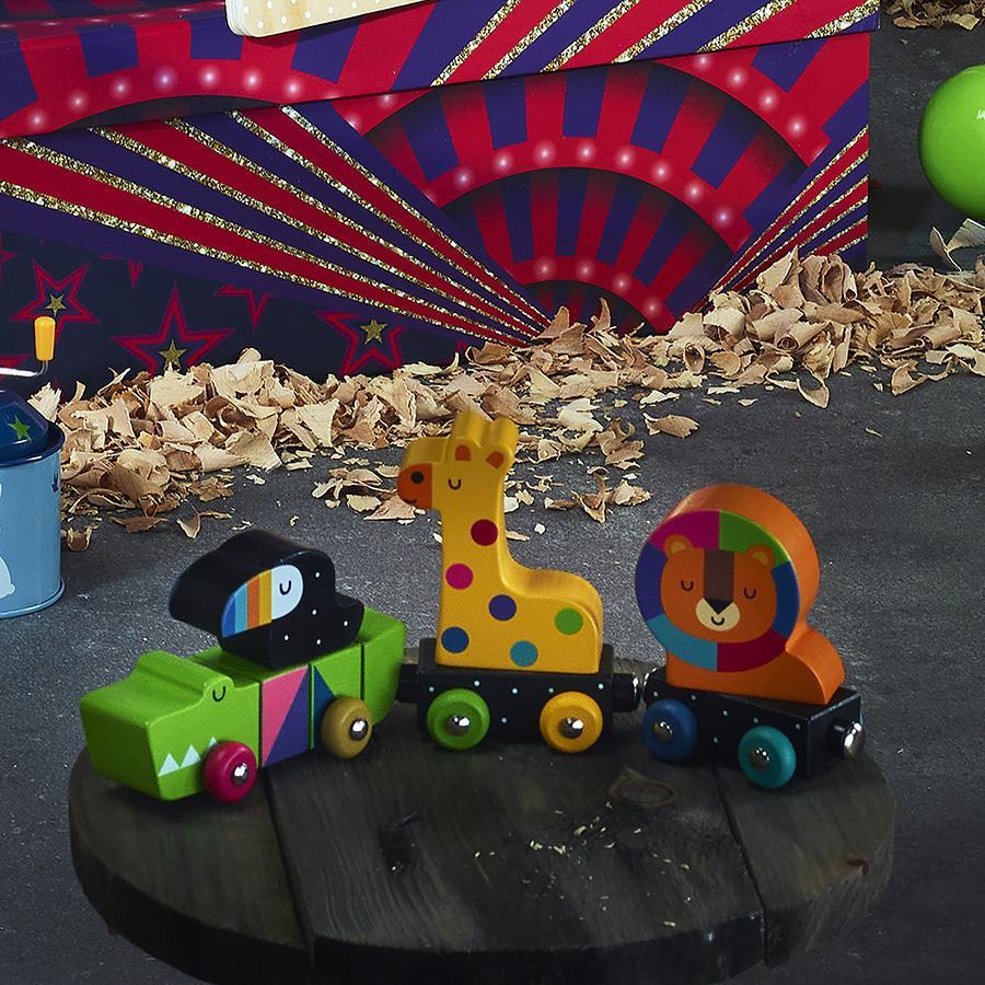 Vilac - Animals' train - Ahşap Hayvanlar Treni - Andy Westface