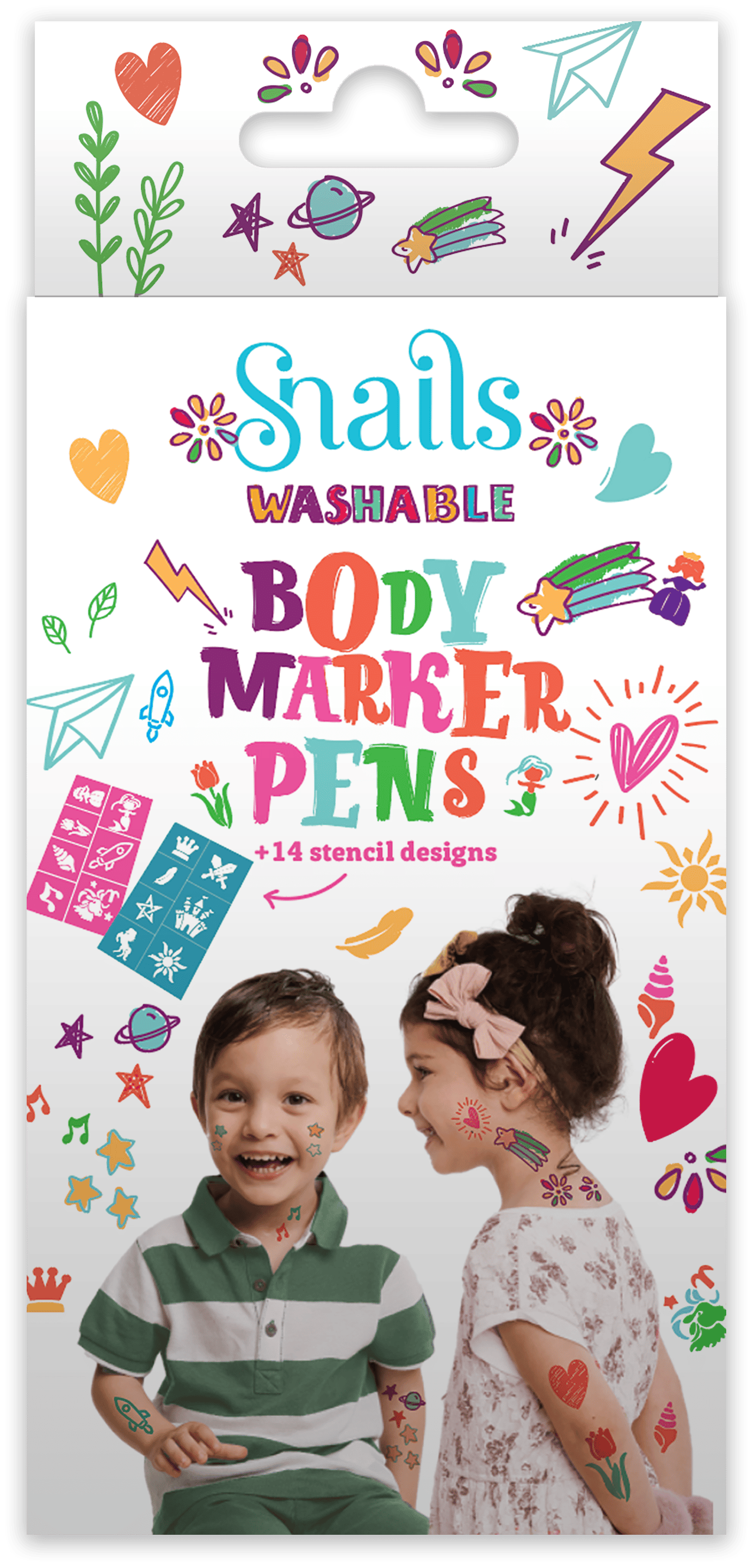 Vücut Boyama Kalemi Oje & Ruj Snails