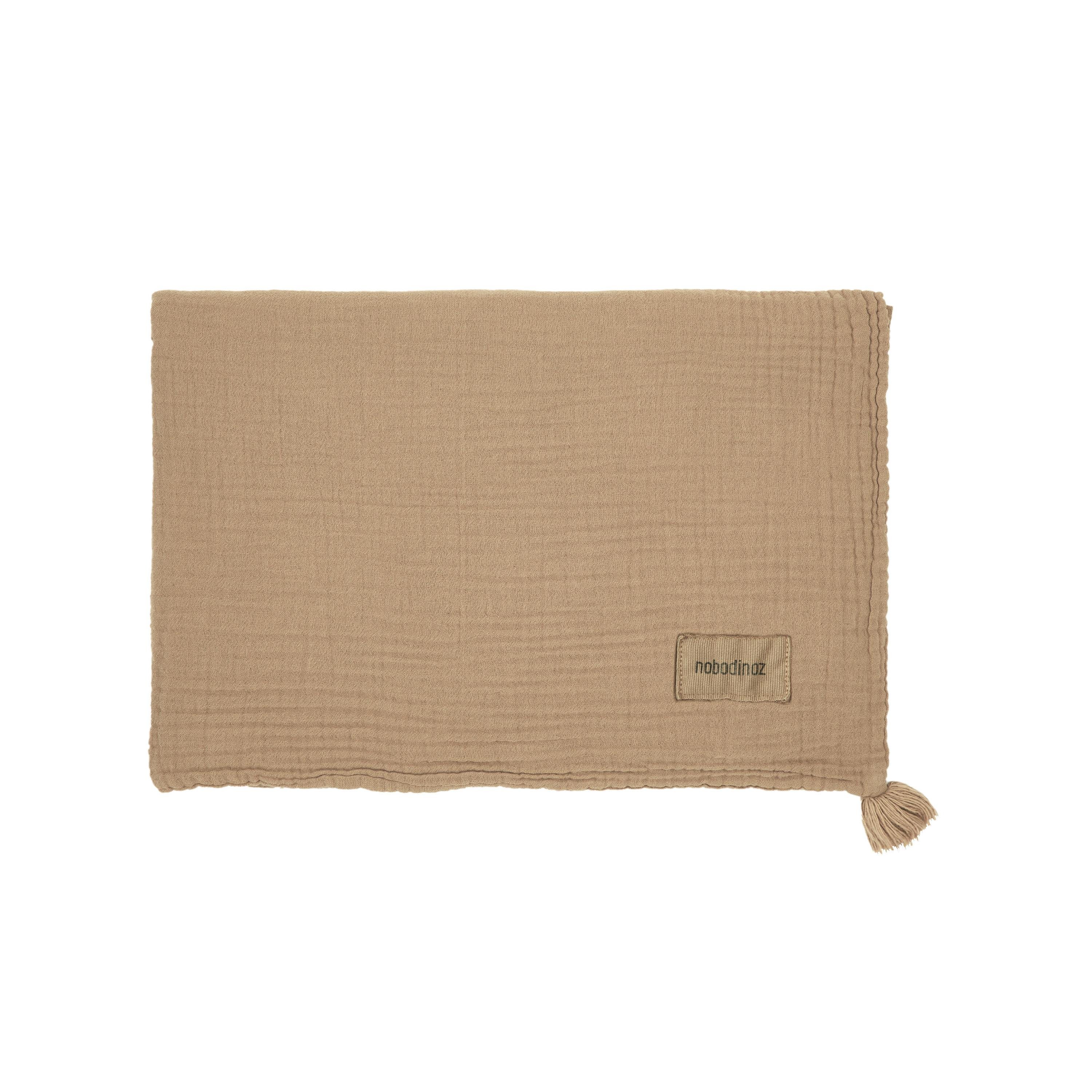 Wabi Sabi Çift Kat Müslin Battaniye, Sesame Kategorisiz NOBODINOZ
