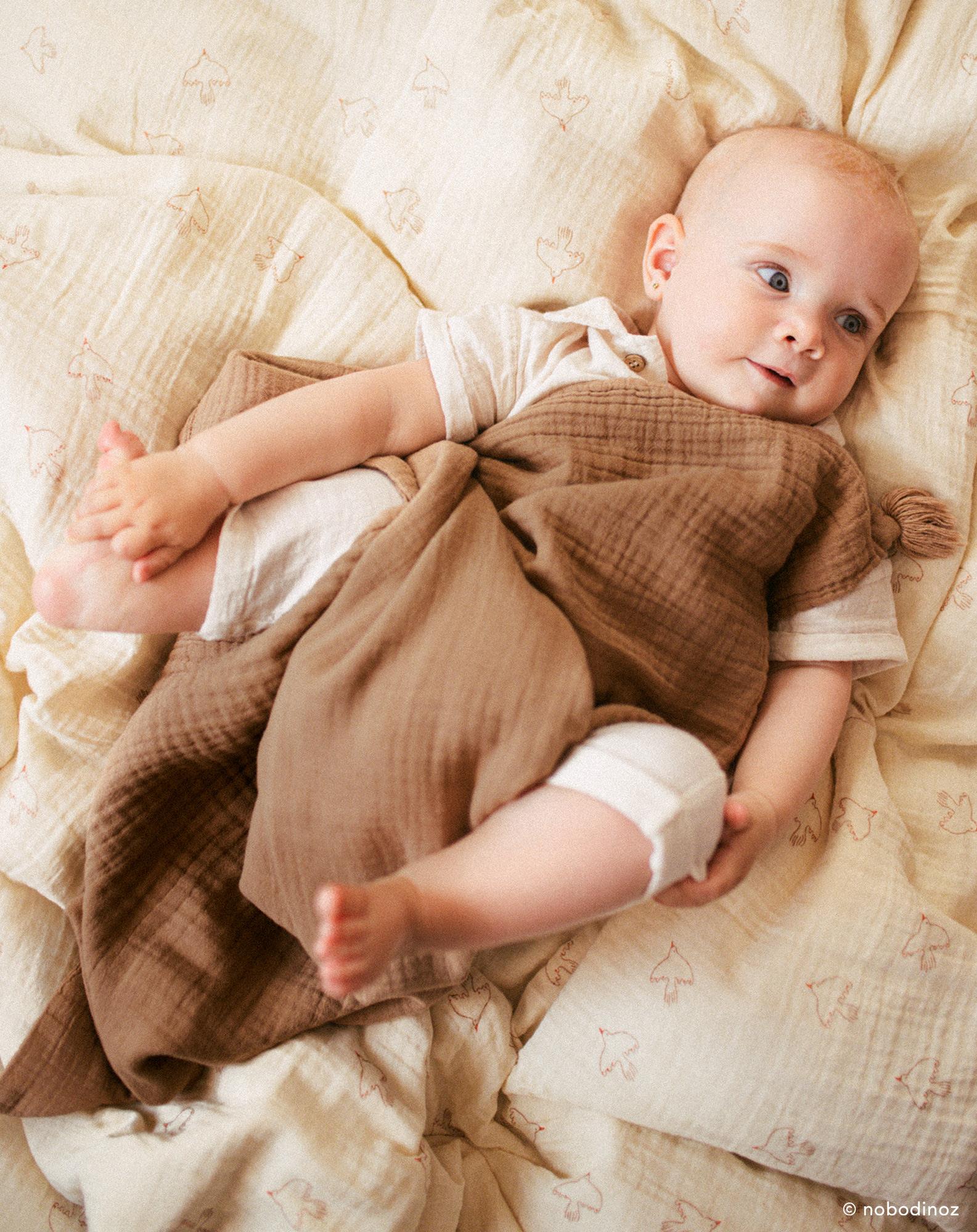 Wabi Sabi Çift Kat Müslin Battaniye, Sesame Kategorisiz NOBODINOZ