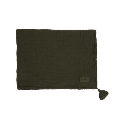 Wabi Sabi Çift Kat Muslin Battaniye , Vetiver Battaniyeler Nobodinoz