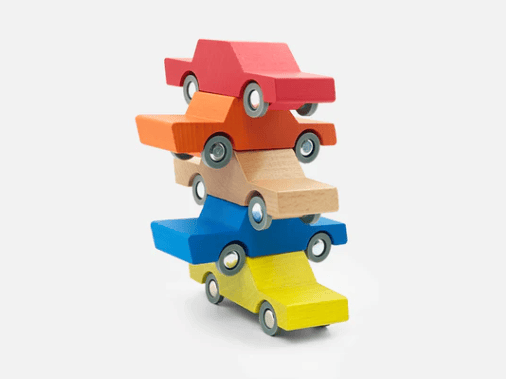 Waytoplay - Back & Forth Car - Blue - Araba - Mavi