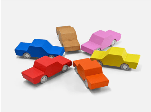 Waytoplay - Back & Forth Car - Blue - Araba - Mavi