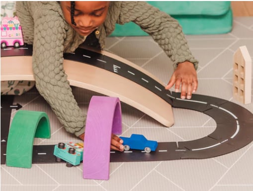 Waytoplay - Back & Forth Car - Blue - Araba - Mavi