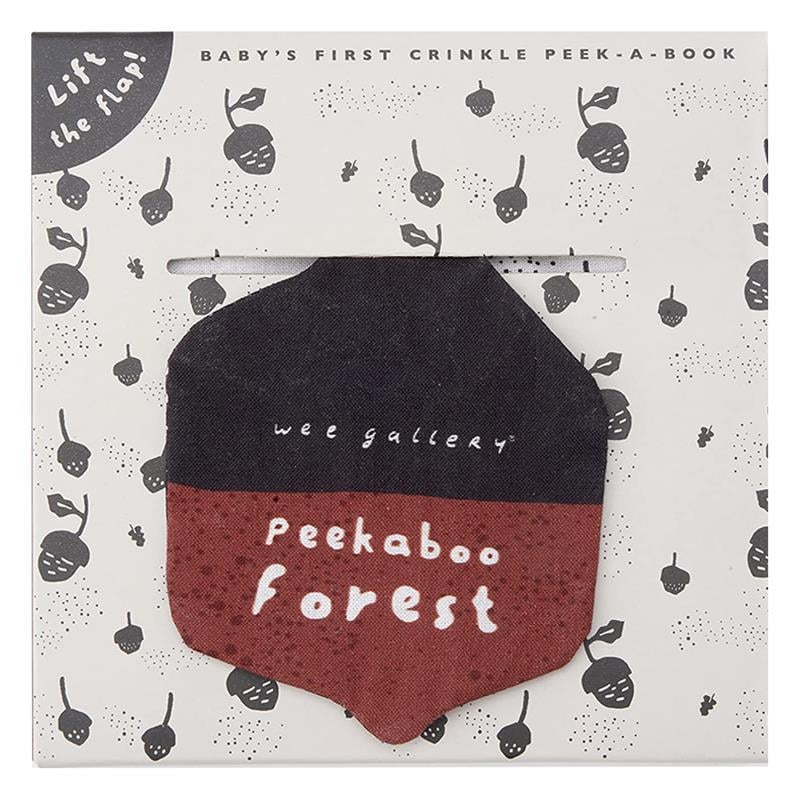 Wee Galery Cloth Book - Peekaboo Forest