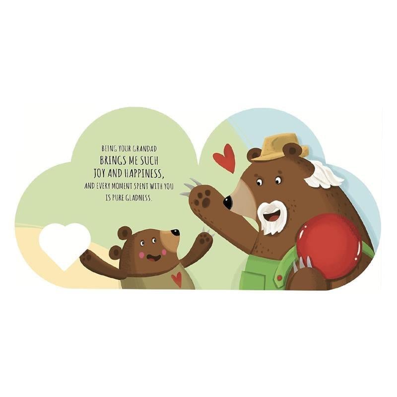 With Love Grandad - Shaped Board Book